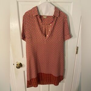 J.Crew Geometric Print Shift Dress – Size 8